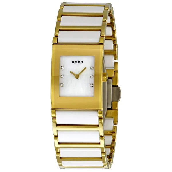 Rado Integral Jubilee White Ceramic Ladies Watch R20792901