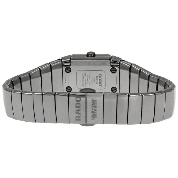 Rado Sintra Quartz Diamond Black Dial Ceramic Ladies Watch R13334732