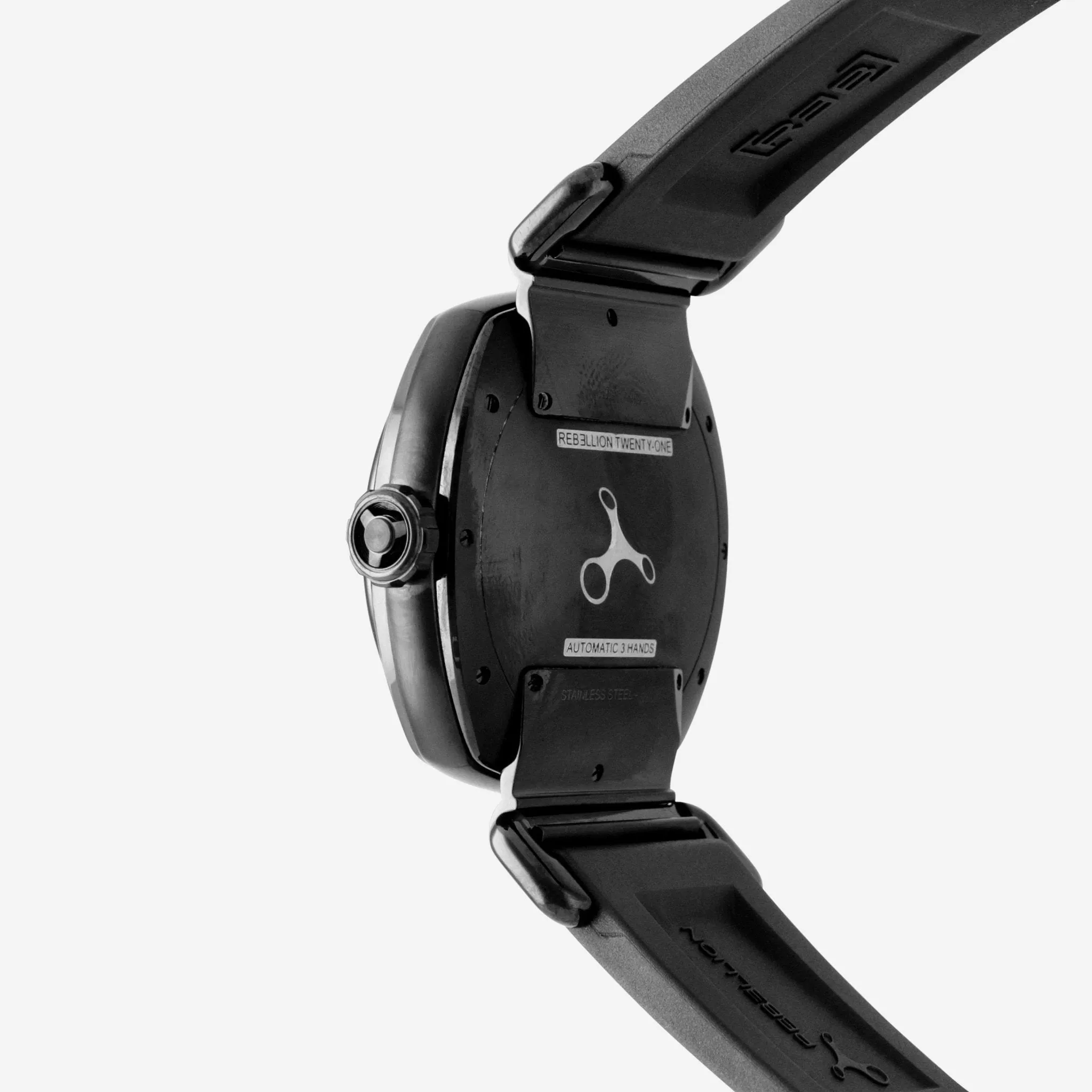 Rebellion Twenty-One Stainless Steel Automatic Men's Watch RB.21.3H.SB.T02