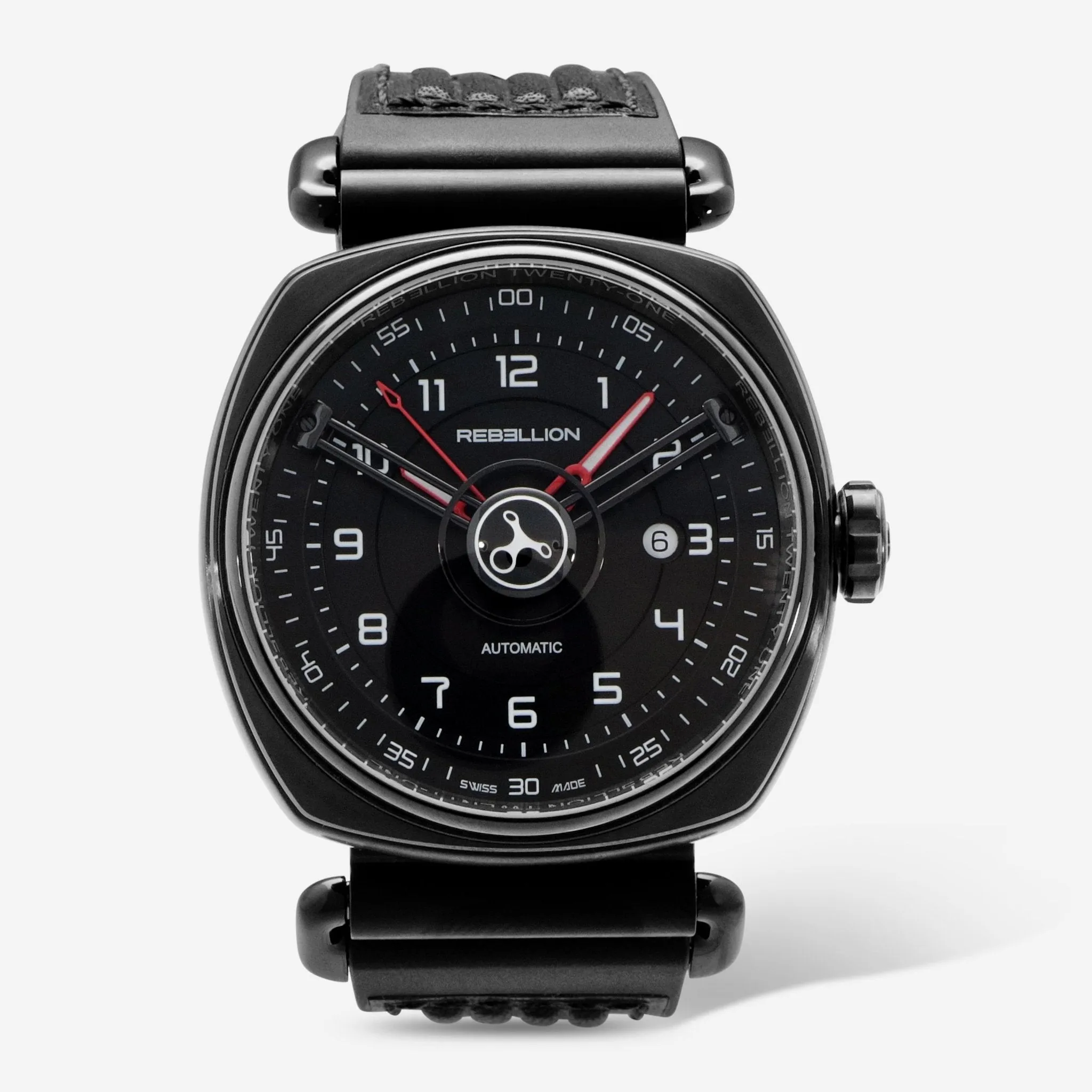 Rebellion Twenty-One Stainless Steel Automatic Men's Watch RB.21.3H.SB.T02