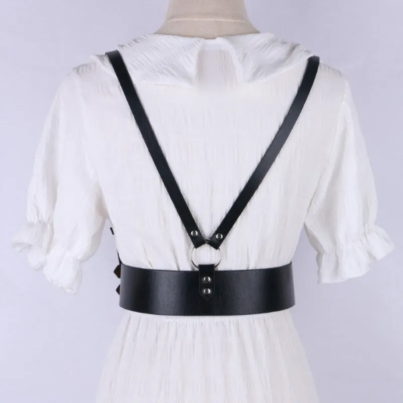 Retro Punk Style Adjustable Body Chest Harness Waist Belts