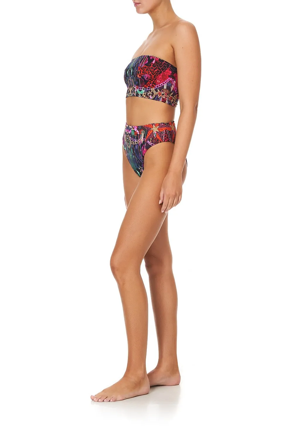 REVERSIBLE WIDE BANDEEU ROCKET WOMAN