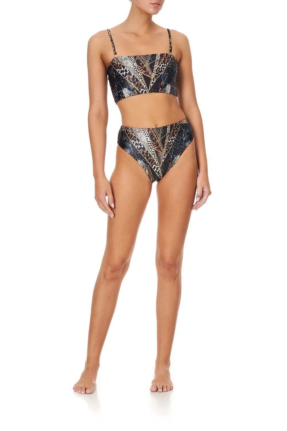 REVERSIBLE WIDE BANDEEU ROCKET WOMAN