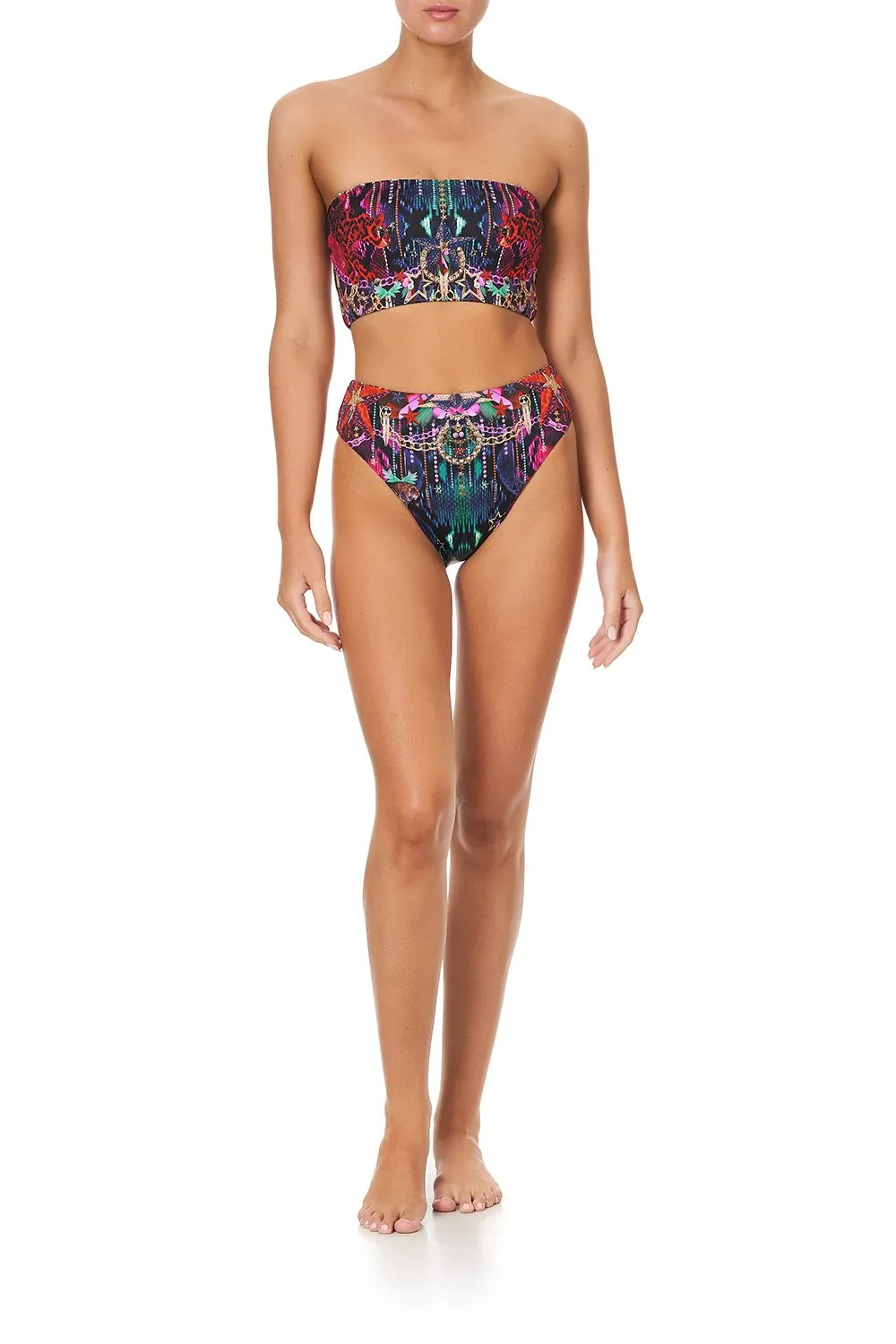 REVERSIBLE WIDE BANDEEU ROCKET WOMAN