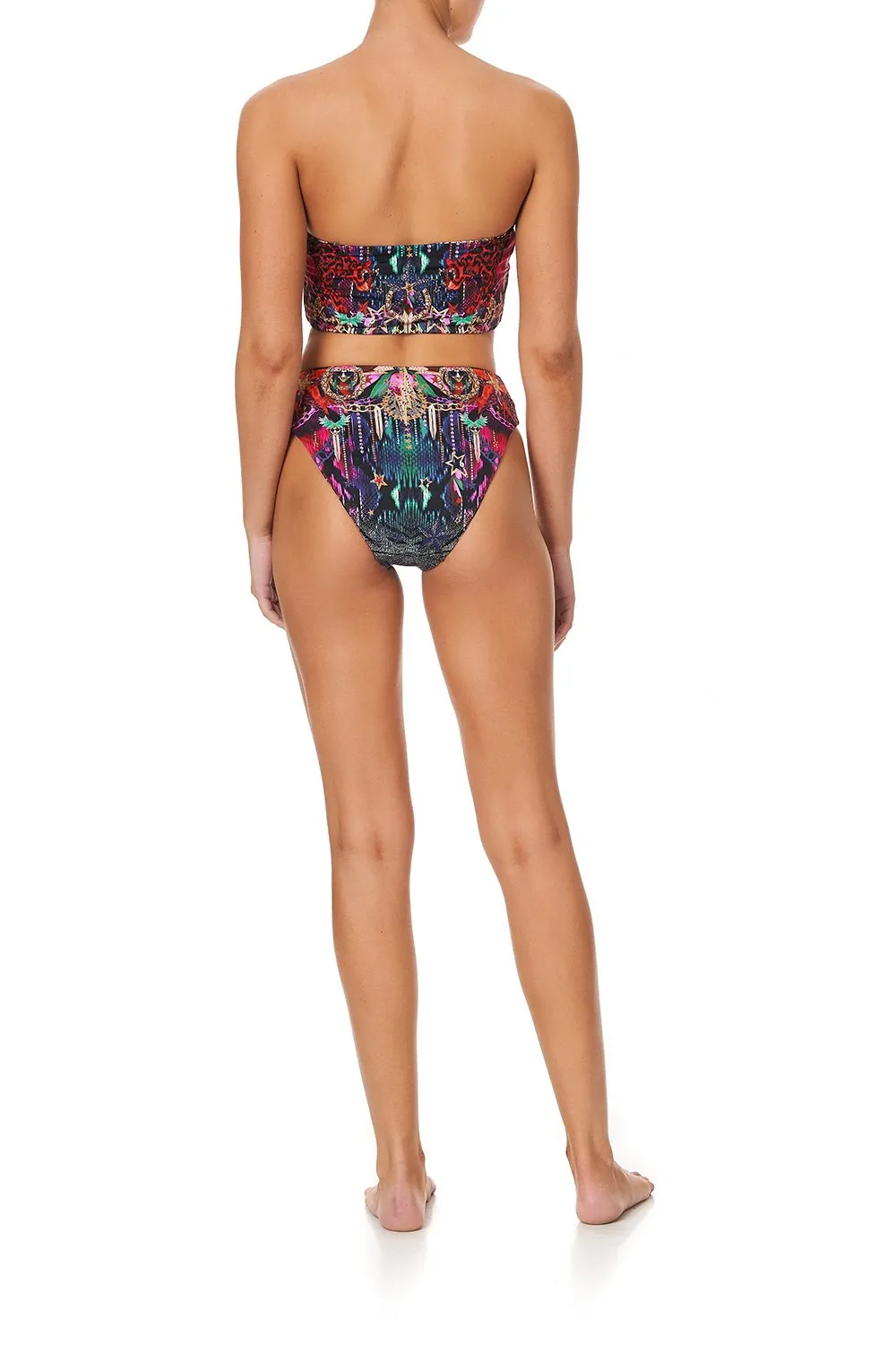 REVERSIBLE WIDE BANDEEU ROCKET WOMAN