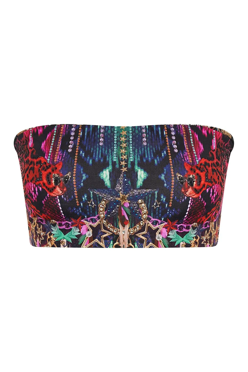 REVERSIBLE WIDE BANDEEU ROCKET WOMAN