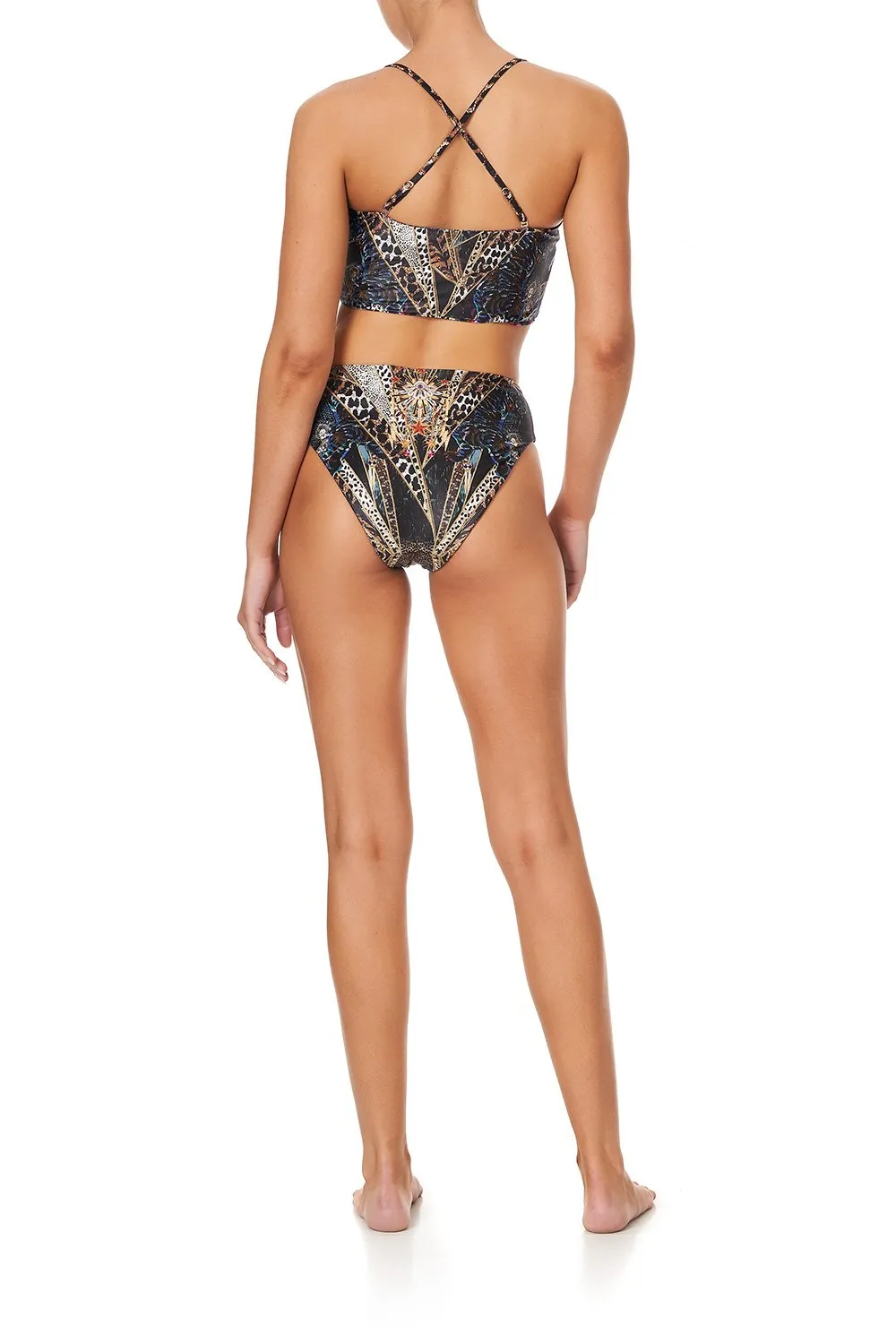 REVERSIBLE WIDE BANDEEU ROCKET WOMAN