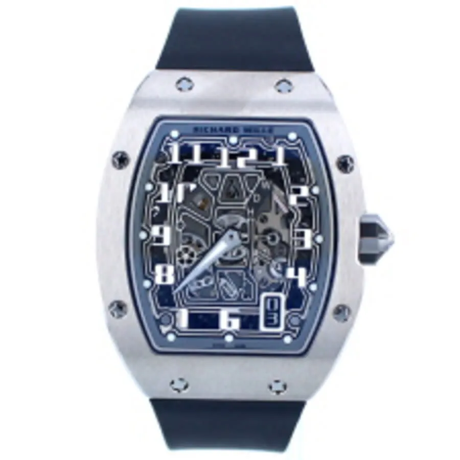 Richard Mille EXTRA FLAT AUTOMATIC Transparent Dial Men's Watch RM67-01 WG LIFE STYLE