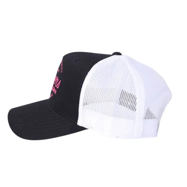 Ringers Western Boundary Trucker Cap - Black