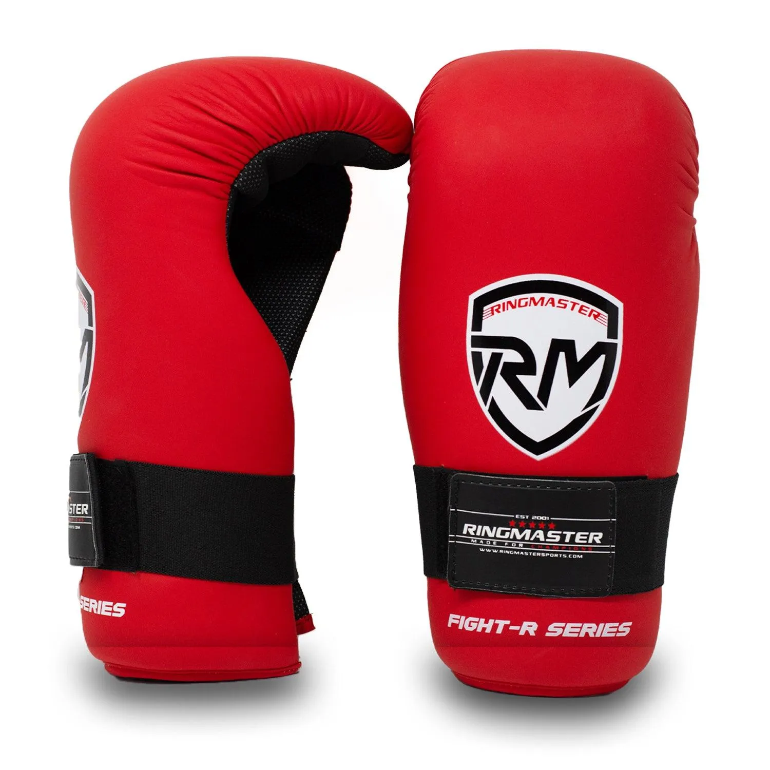 RingMaster Sports Semi Contact Point Gloves Taekwondo Kickboxing Red