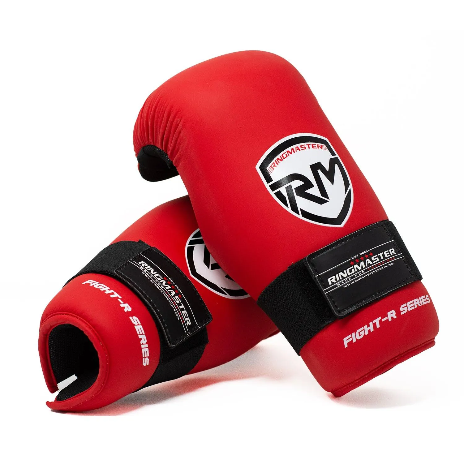 RingMaster Sports Semi Contact Point Gloves Taekwondo Kickboxing Red