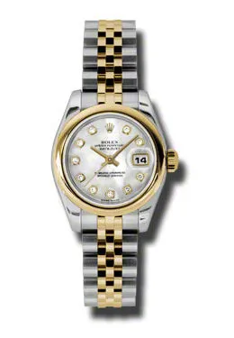 Rolex Datejust Automatic Stainless Steel 18kt Yellow Gold Jubilee Ladies Watch 179163MDJ