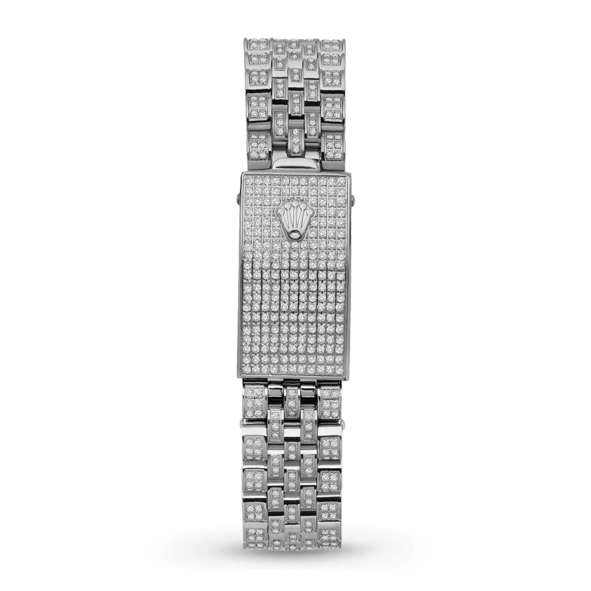 Rolex Datejust Diamond Bezel Watch 36mm Midnight Blue Arabic Dial | 10.25ct