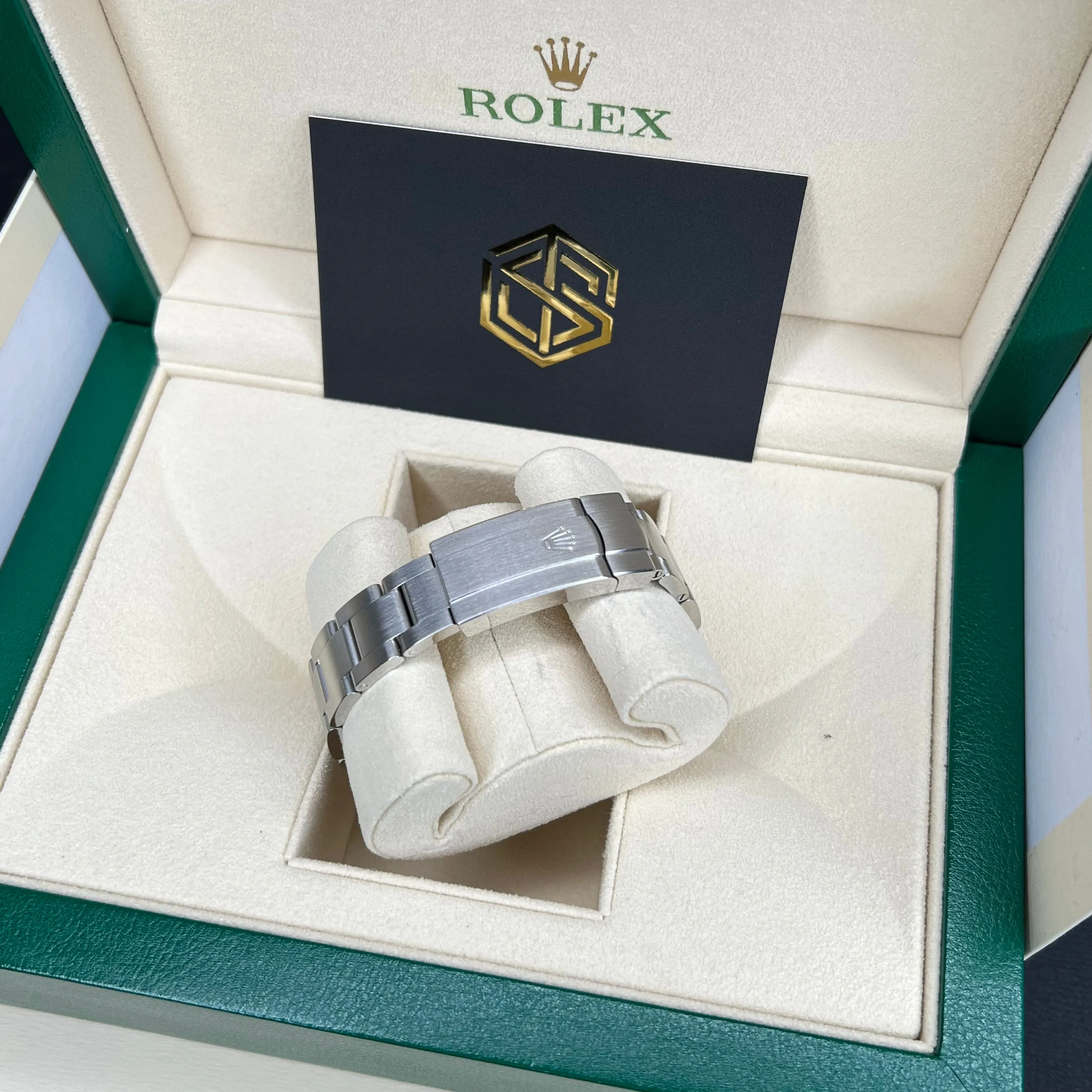 Rolex Oyster Perpetual 34 124200 Pink Dial 2022 Unworn Watch
