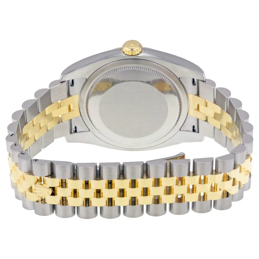 Rolex Oyster Perpetual Datejust 36 Champagne Dial Stainless Steel and 18K Yellow Gold Jubilee Bracelet Automatic Men's Watch 116233CDJ 116233-CDJ