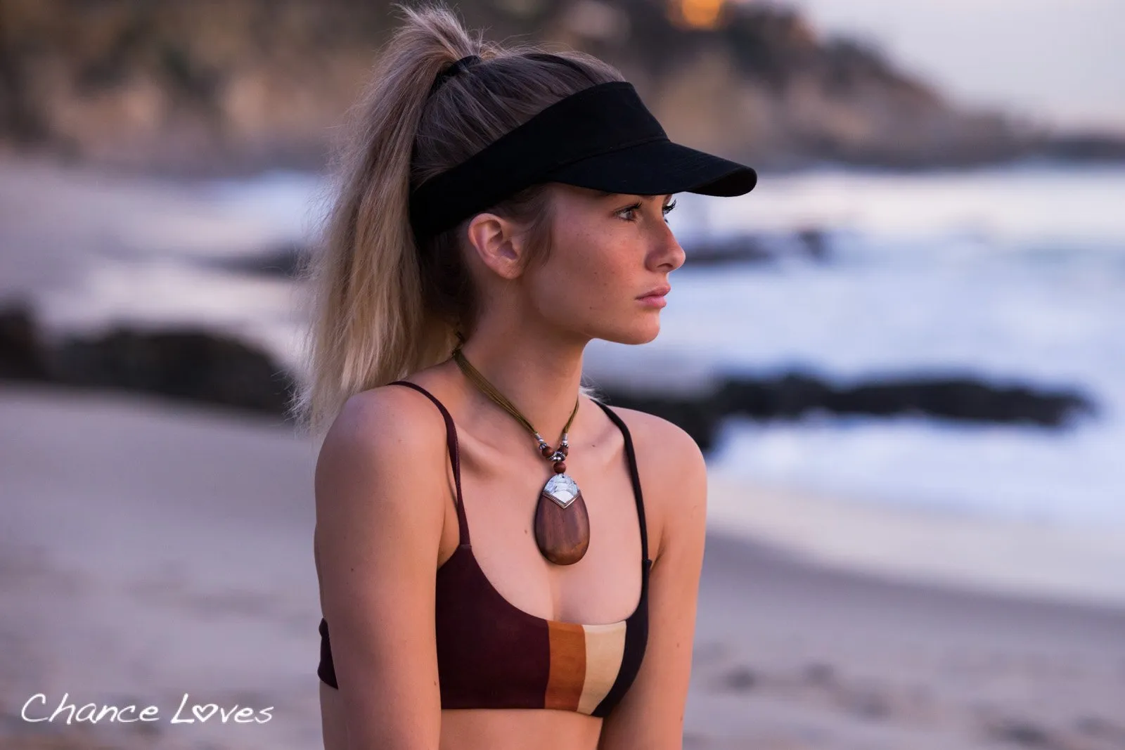 SAHARA - Reversible SCOOP BIKINI TOP