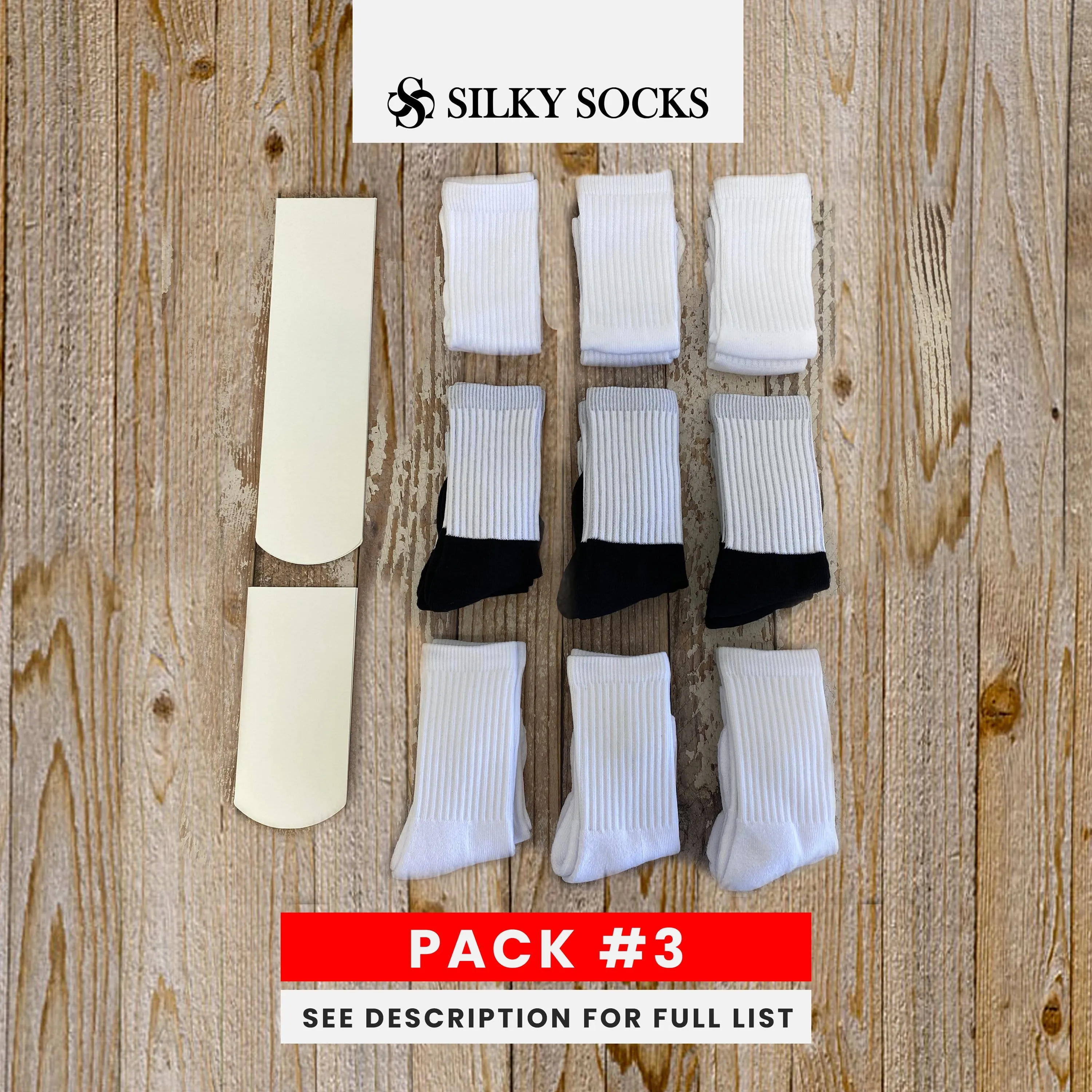 Sample Packs of Socks