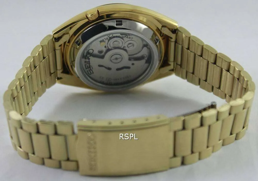 Seiko 5 Automatic Gold Dial SNXL72K1 SNXL72K Men's Watch