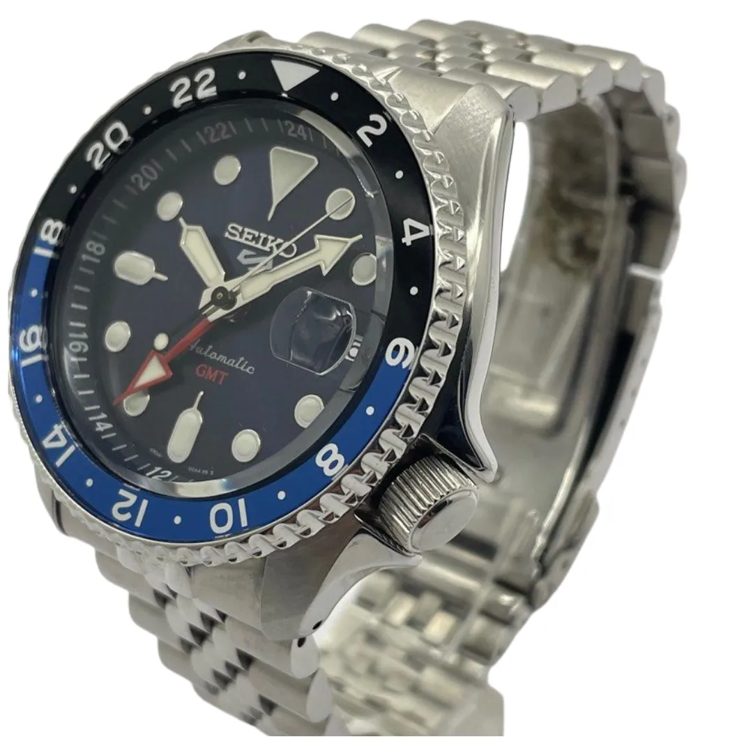 Seiko SSK003K1 42.5mm Automatic GMT Blue Dial Watch