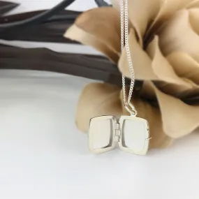 Silver Square Locket - VP1632