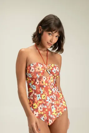 Sky Garden Reversible One-Piece Swimsuit