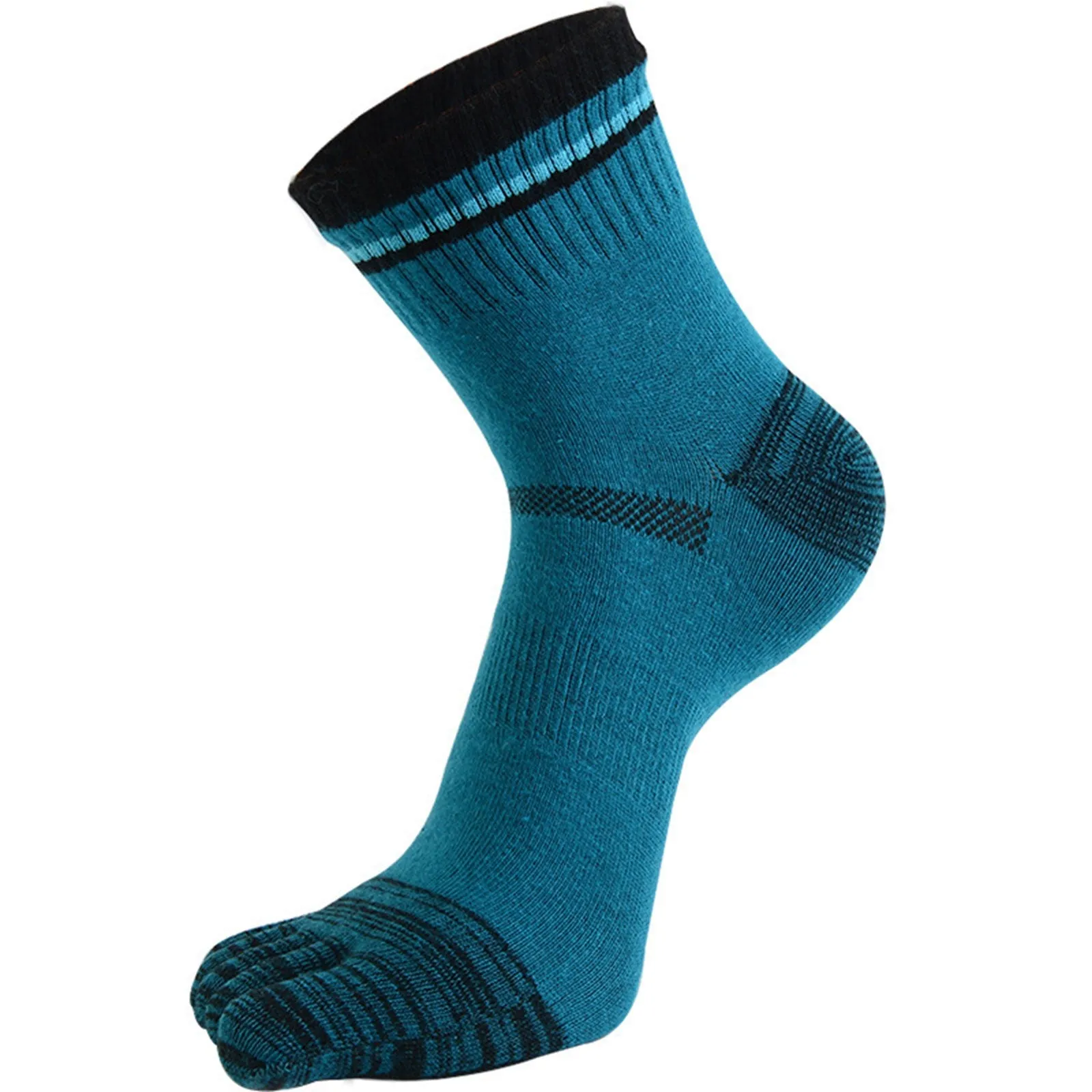 Stripes Black Sports Toe Socks Gift Box