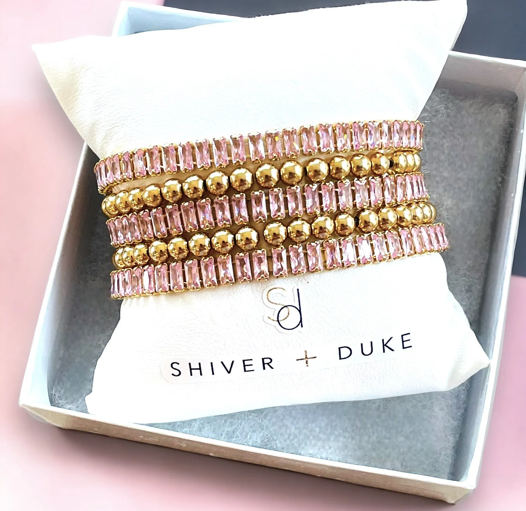 Tennis Bracelet  - 5 color choices