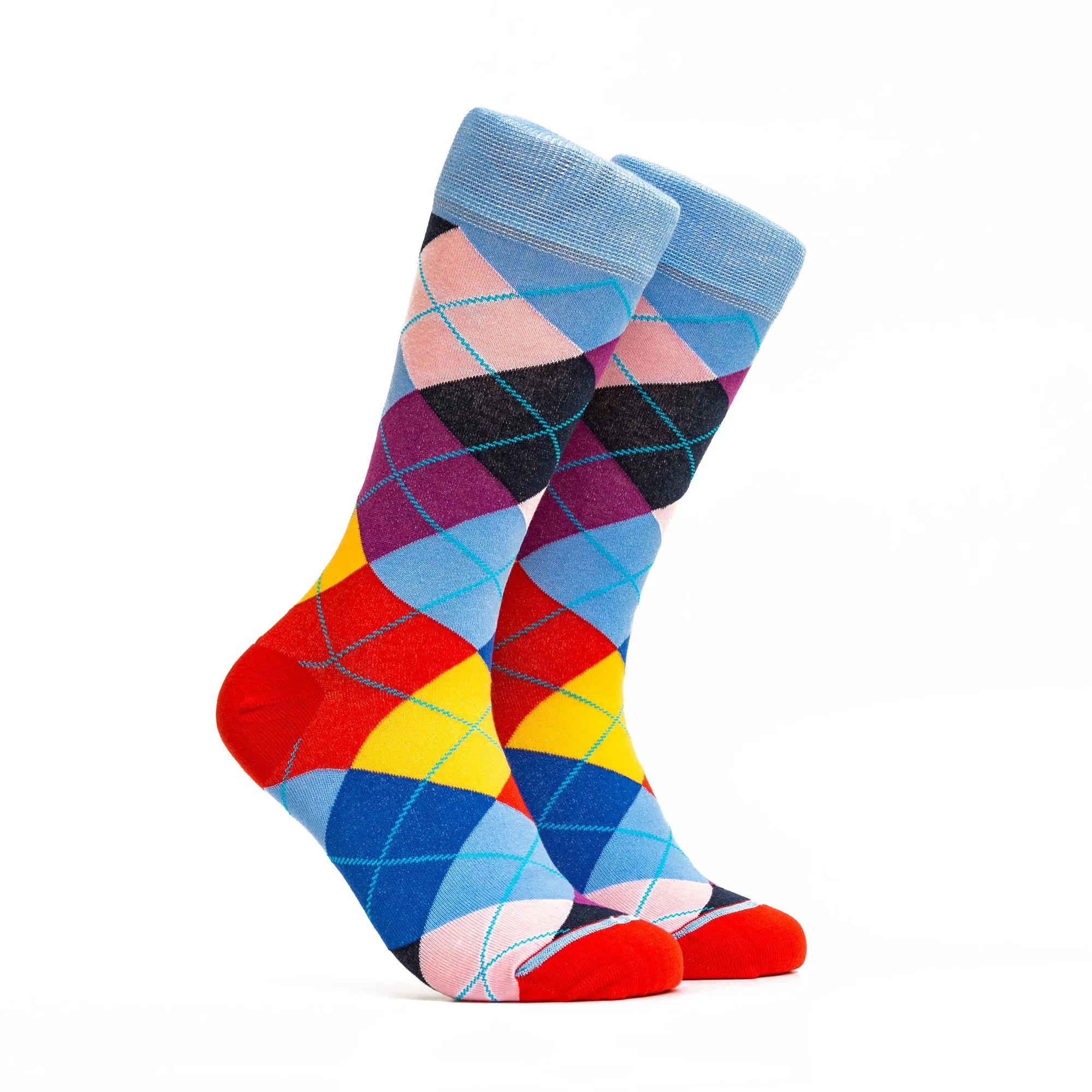 The Figures 1 Combo - Colors Black, Blue, Green, Red - 5 Pairs