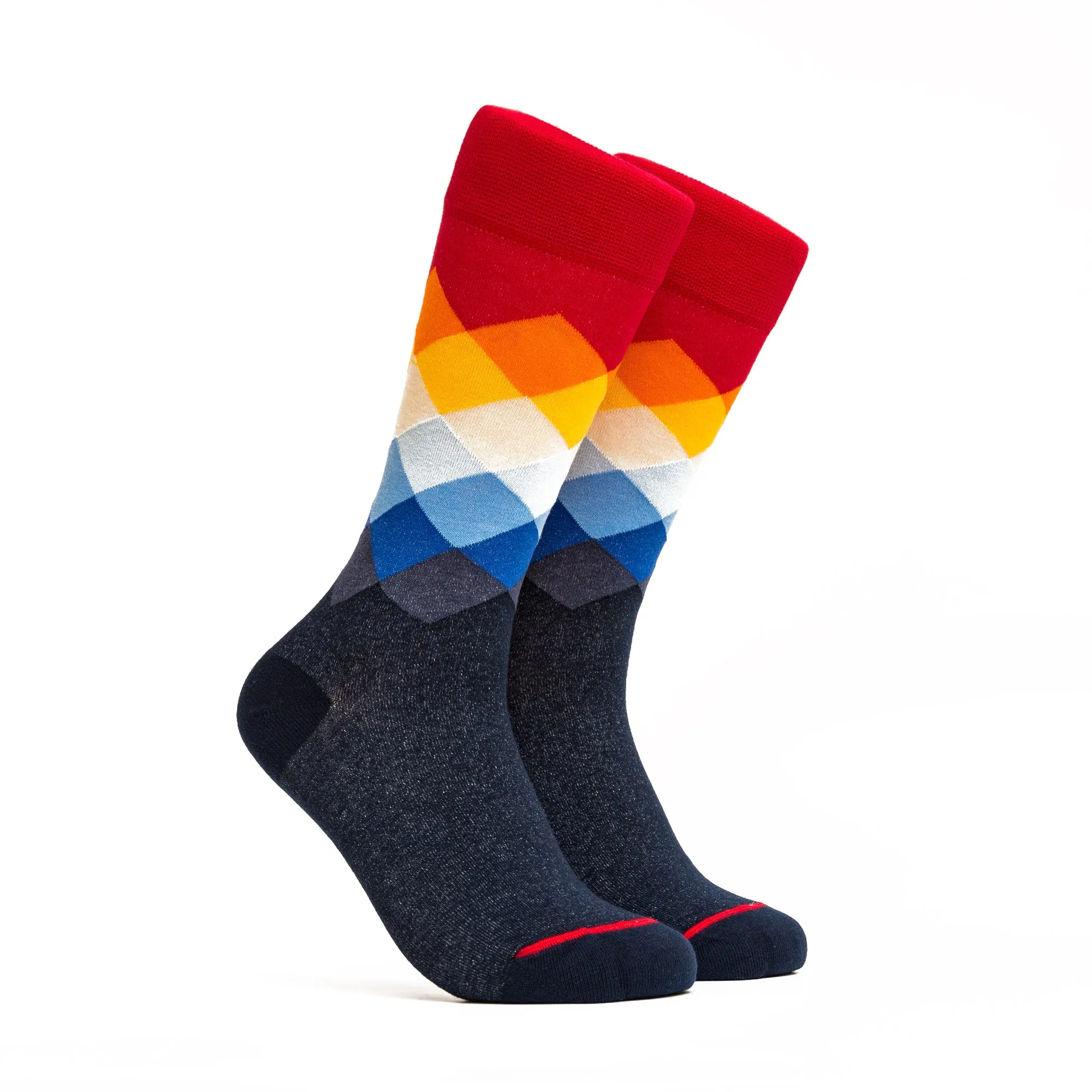 The Figures 1 Combo - Colors Black, Blue, Green, Red - 5 Pairs