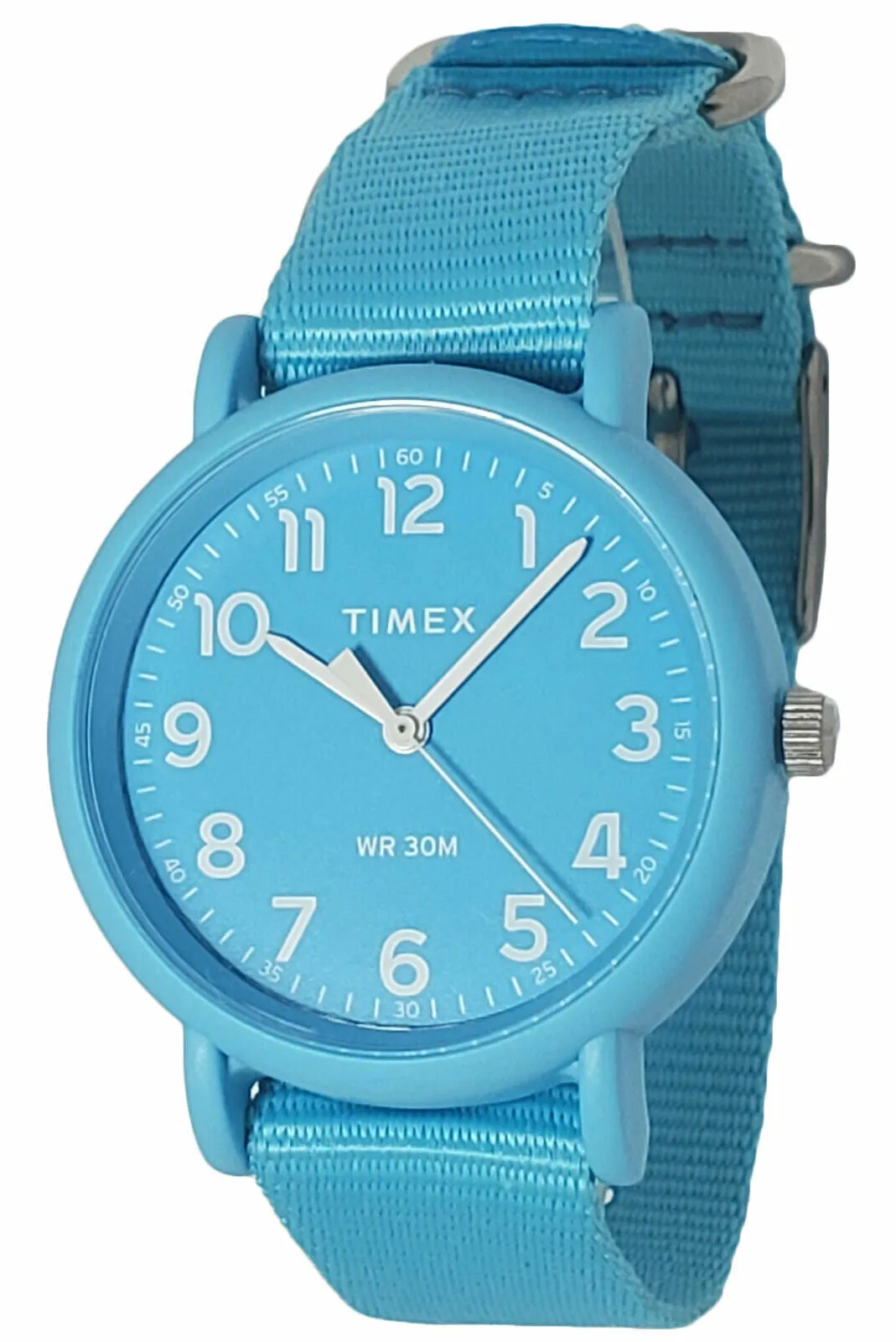 Timex Weekender Quartz Blue Dial Watch TW2R40600