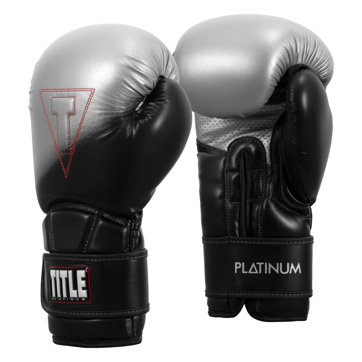 TITLE Platinum Proclaim Boxing Training Gloves