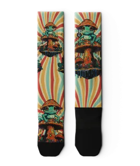 Toad-ally Knee High Compression Socks