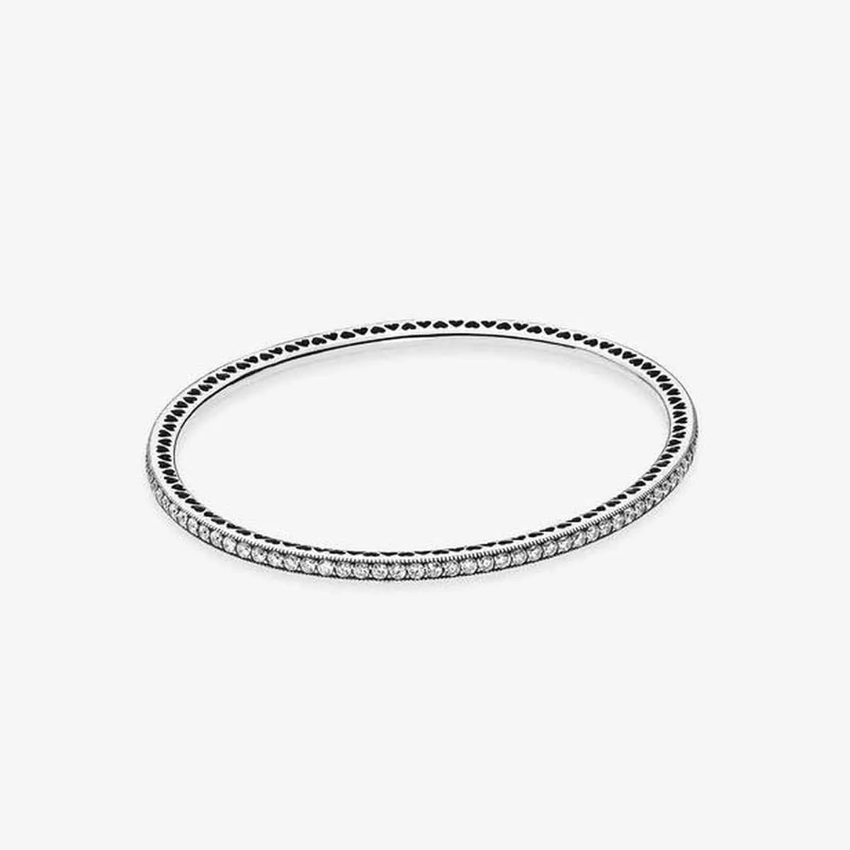 Twinkling Forever Clear Cubic Zirconia Bracelet - 590511CZ