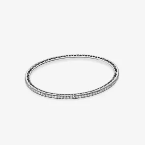 Twinkling Forever Clear Cubic Zirconia Bracelet - 590511CZ
