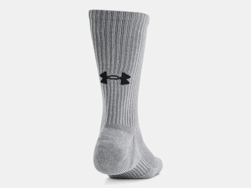 Under Armour Unisex UA Training Cotton 6-Pack Crew Socks