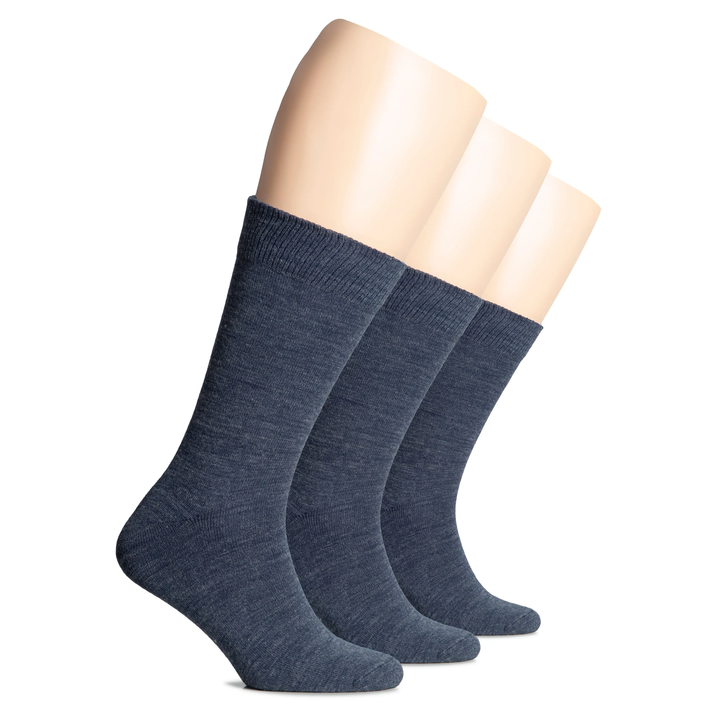 Warm Wool Women's Crew Socks, 3 Pairs