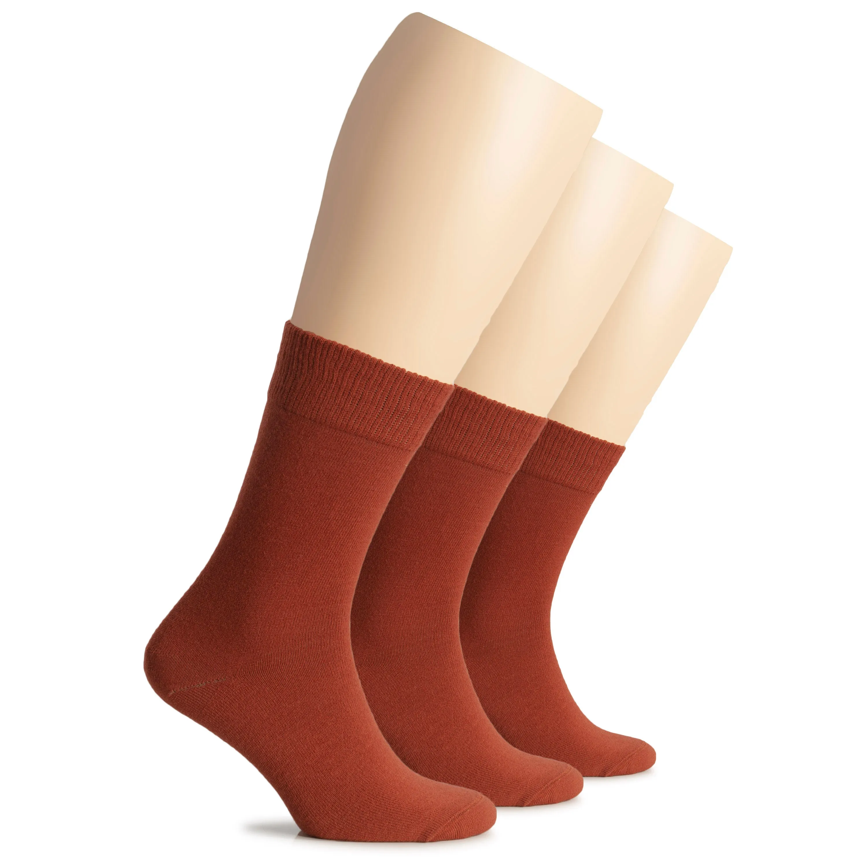 Warm Wool Women's Crew Socks, 3 Pairs