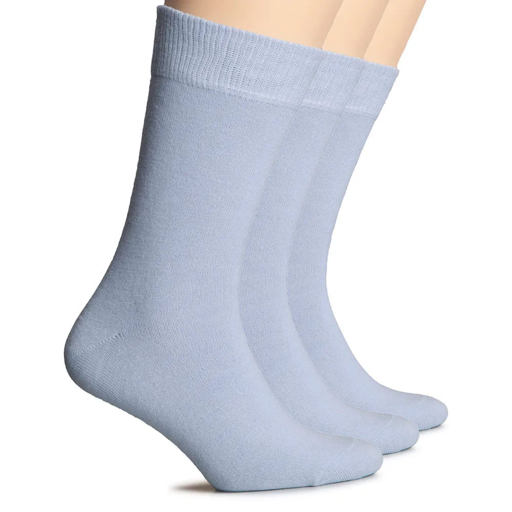 Warm Wool Women's Crew Socks, 3 Pairs