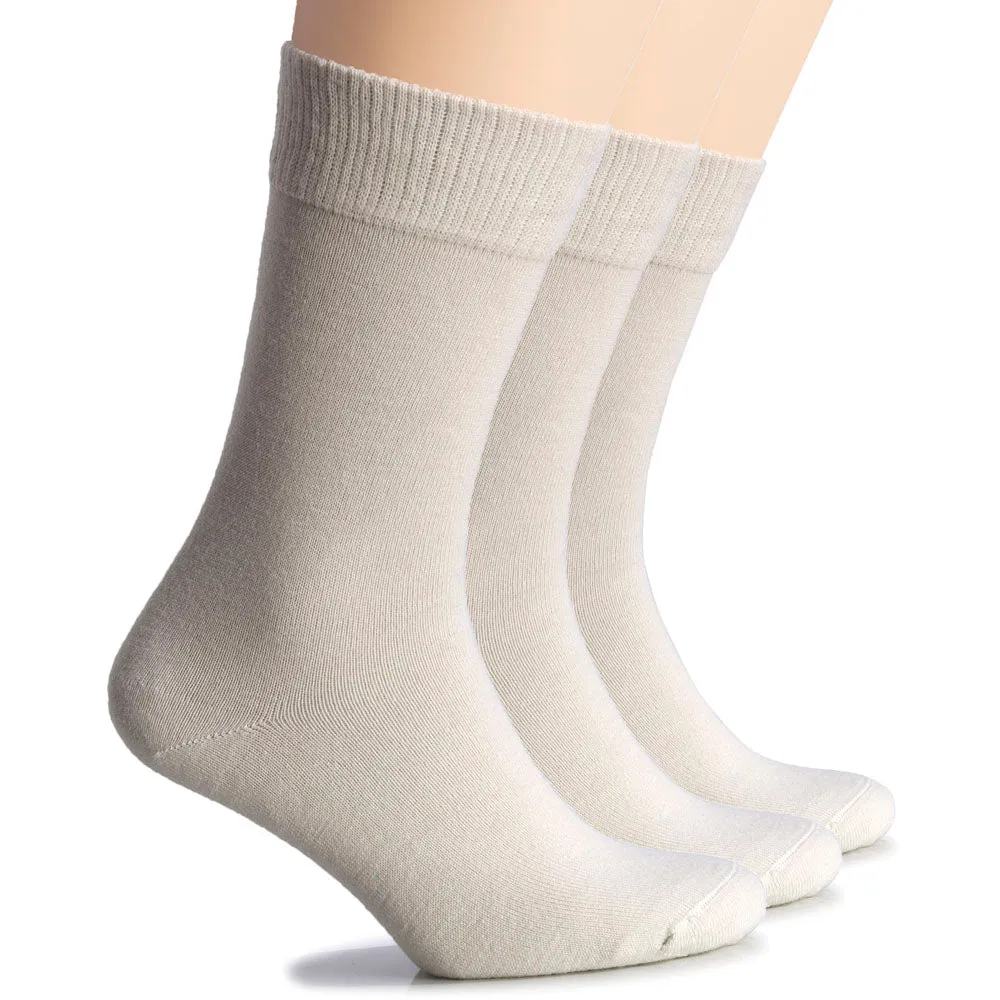 Warm Wool Women's Crew Socks, 3 Pairs