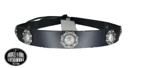 Western Berry Concho Hatband