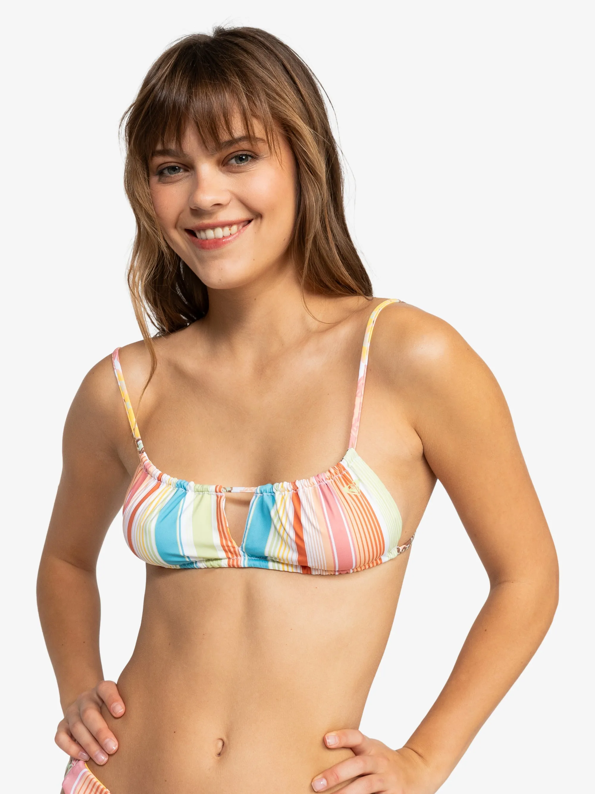 Womens Playa Paradise Reversible Bikini Top