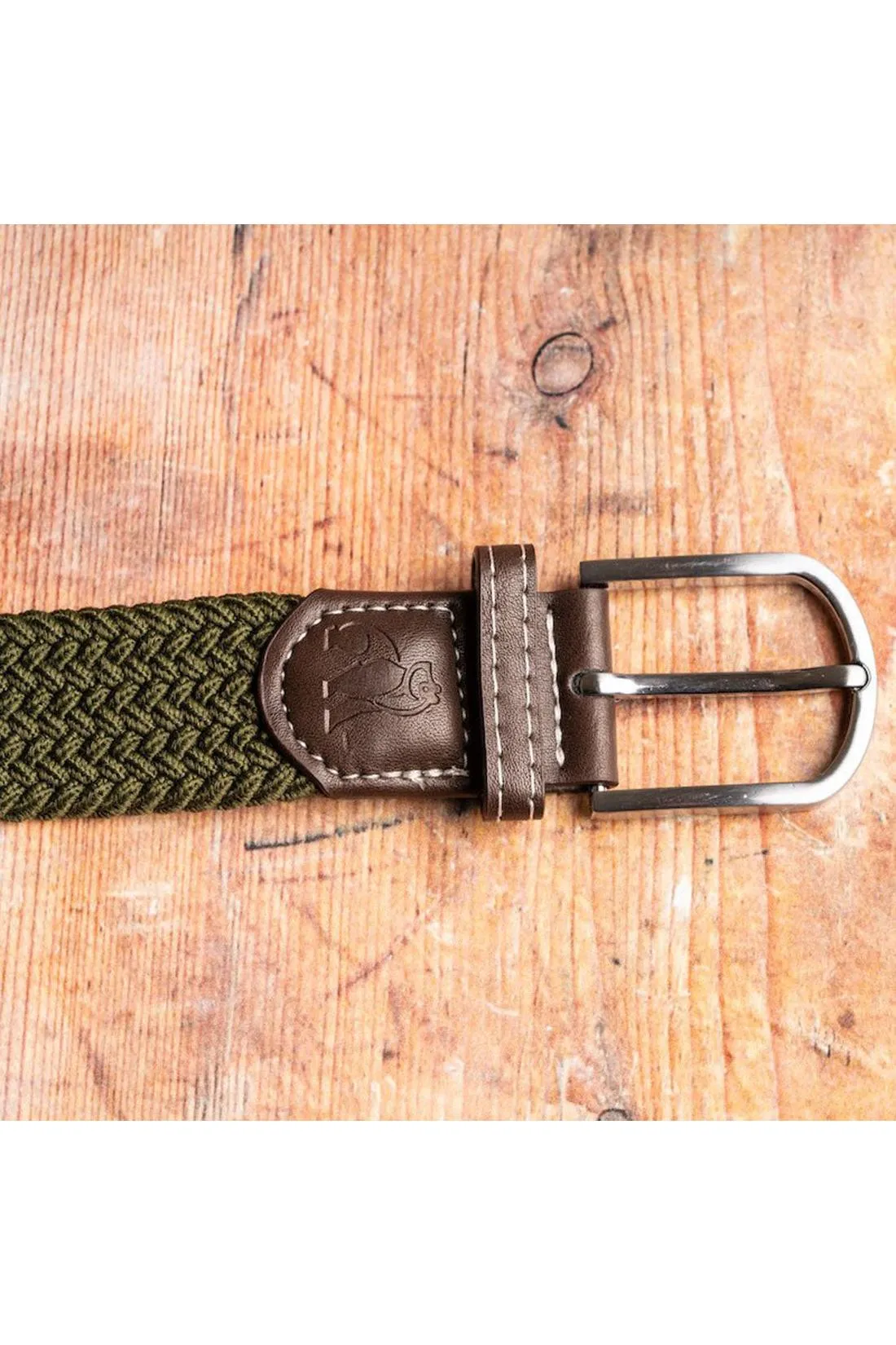 Woven Belt - Khaki Green