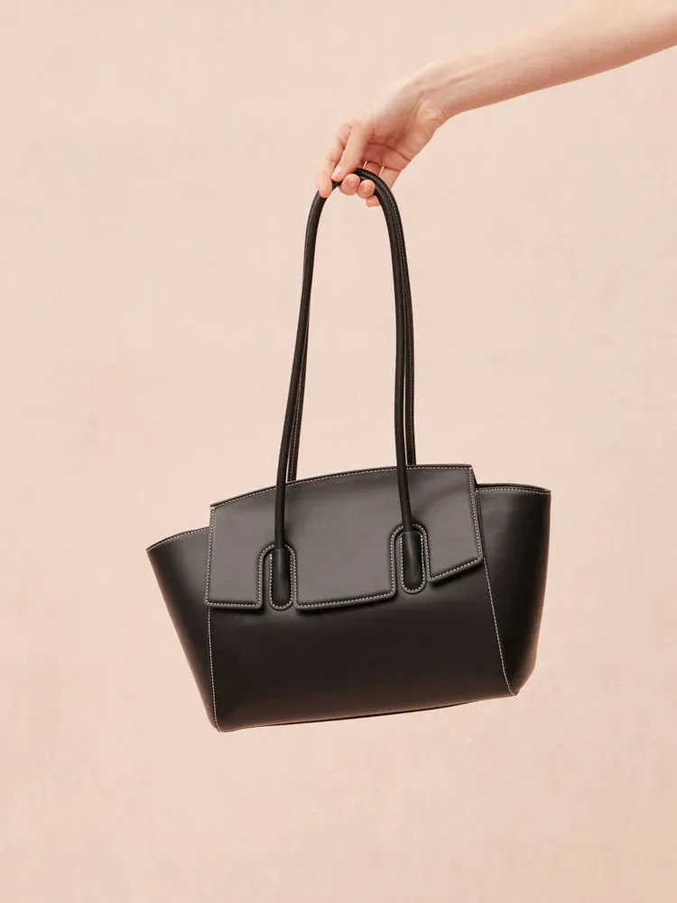 Zelda Structured Shoulder Bag