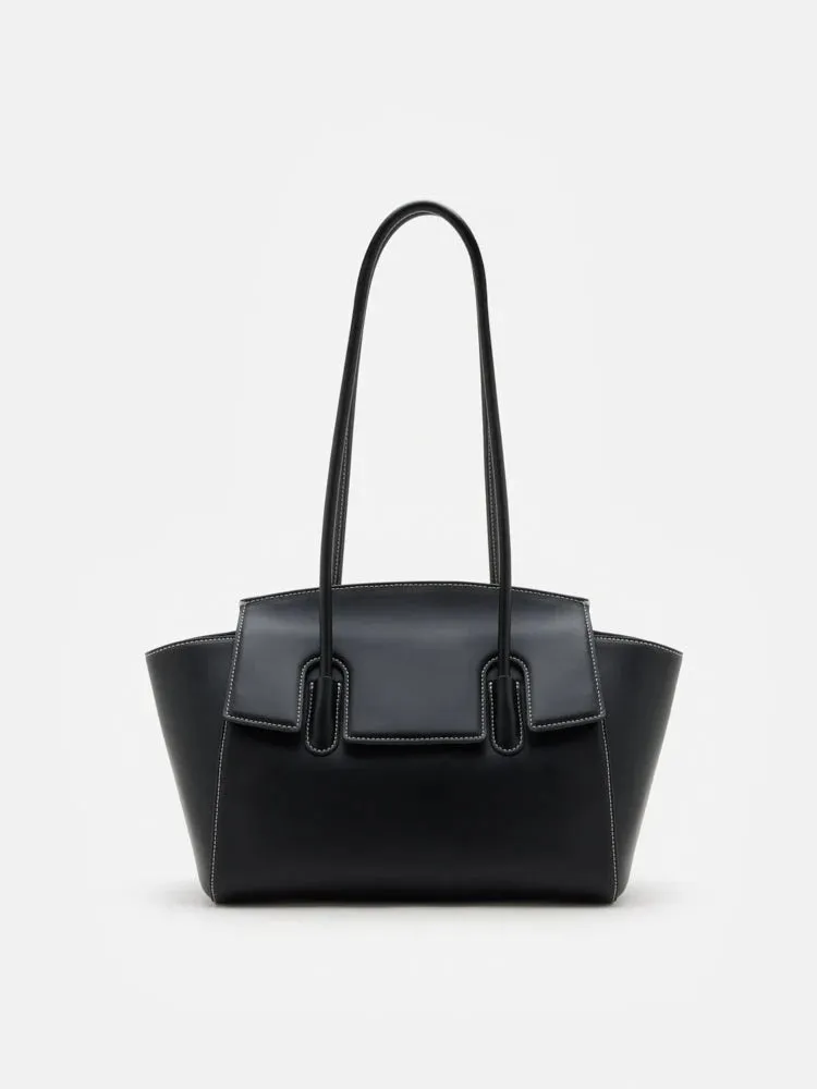 Zelda Structured Shoulder Bag