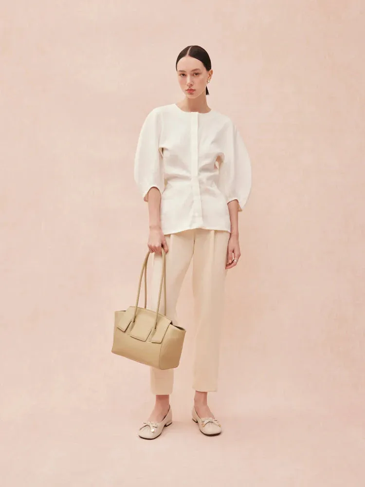 Zelda Structured Shoulder Bag